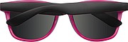 Bicoloured sunglasses with mirrored lenses