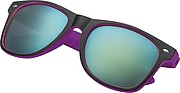 Bicoloured sunglasses with mirrored lenses