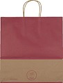 Big recycled paperbag with 2 handles