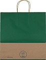 Big recycled paperbag with 2 handles