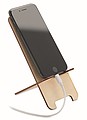 Birch Wood phone stand