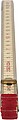 Birchwood foldable ruler Ezio, brown