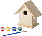 Birdhouse with painting set