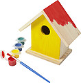 Birdhouse with painting set