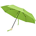 Birgit 21 foldable windproof recycled PET umbrella