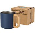 Bjorn 360 ml RCS certified recycled stainless steel mug with copper vacuum insulation