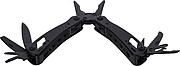 Black aluminium multitool Ariane, black