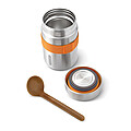 Black+Blum Food Flask 400 ml, orange