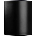 Black mug with colored inside