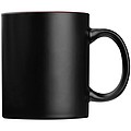 Black mug with colored inside