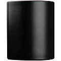 Black mug with colored inside