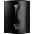 Black mug with colored inside