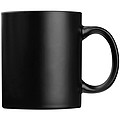 Black mug with colored inside
