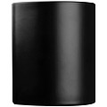 Black mug with colored inside