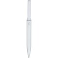 Blanca recycled aluminium ballpoint pen (blue ink), white
