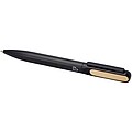 Blanca recycled aluminium ballpoint pen, solid black