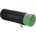 Blanket in pouch - green