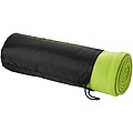 Blanket in pouch - lime