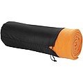 Blanket in pouch - orange