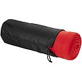 Blanket in pouch - red
