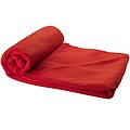 Blanket in pouch - red