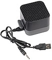 Bluetooth speaker CUBIC, grey/black
