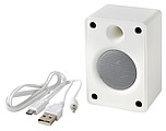 Bluetooth speaker OLD SCHOOL, white