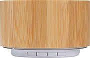Bluetooth speaker with bamboo coating