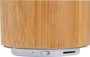Bluetooth speaker with bamboo coating