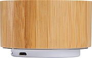 Bluetooth speaker with bamboo coating