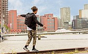 Bobby Urban Lite anti-theft backpack, black