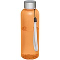 Bodhi 500 ml RPET water bottle, transparent orange