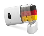 Body paintstick GERMANY, yellow