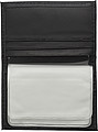 Bonded leather card holderBlack