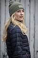 Boreas beanie with patch, green