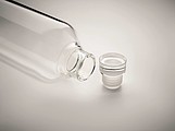 Borosilicate bottle 1L