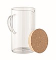 Borosilicate glass decanter 1L