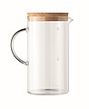 Borosilicate glass decanter 1L