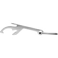 Bottle & can opener kch silver