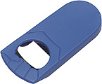 Bottle opener, plastic Blue