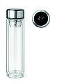 Bottle with touch thermometer