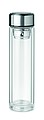 Bottle with touch thermometer