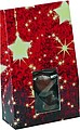 Box with full-color almond print with window