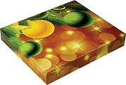 Box with full-color print, size 19.6x17x3cm, print on request from 20 pcs.