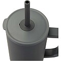 Brady 900 ml RCS certified insulated tumbler with silicone straw, grey