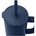 Brady 900 ml RCS certified insulated tumbler with silicone straw, navy