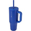 Brady 900 ml RCS certified insulated tumbler with silicone straw, royal blue