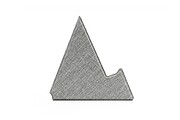 Brandcharger Ascend Mini phone holder, grey