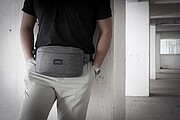 Brandcharger Crosspack shoulder bag, grey
