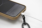 Brandcharger Lany lanyard, gun metal